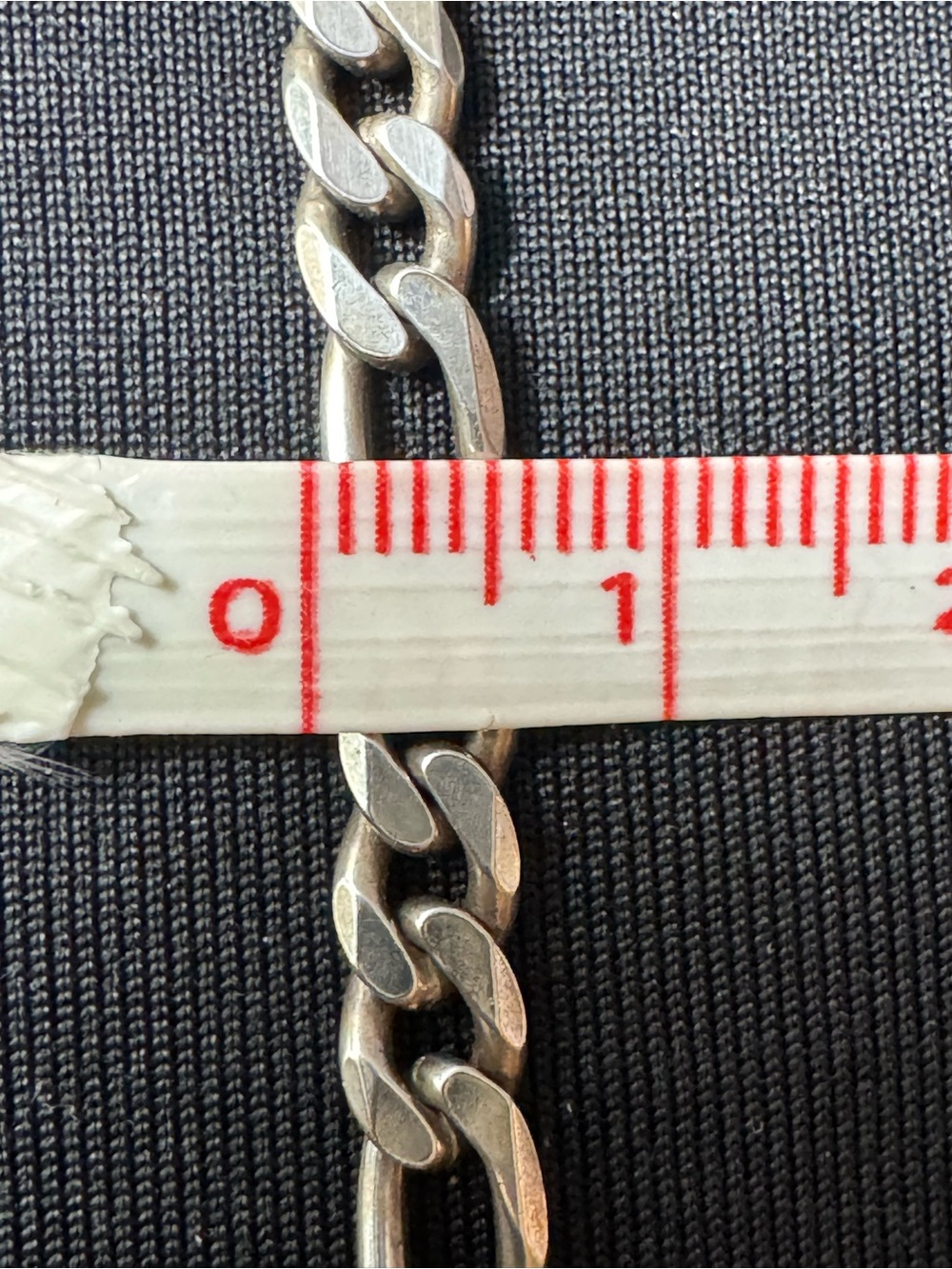 Men’s Sterling Silver Figaro Chain Bracelet 7.75” – 925 Italy 5mm Classic - Picture 6 of 7